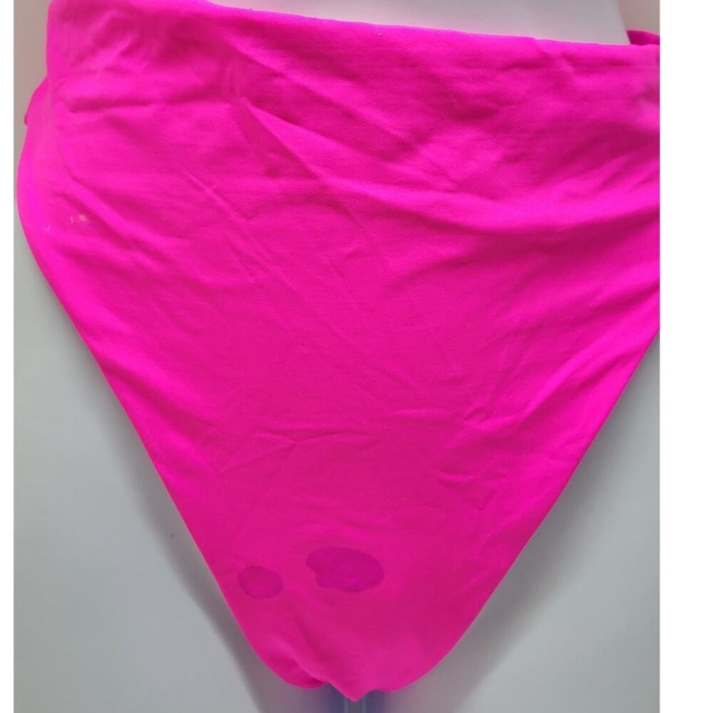 Frankies Bikinis Dorothy Halter Cutout One-Piece Swimsuit in Watermelon Small - Picture 6 of 10